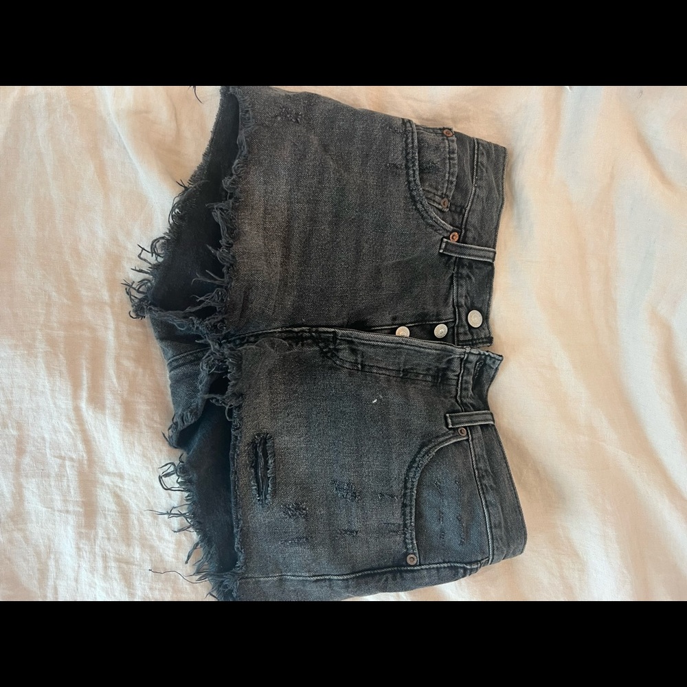 Levi’s Black Denim Shorts